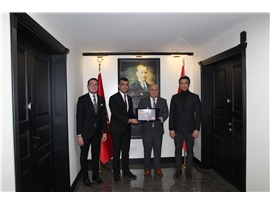 MERSİN İL EMNİYET MÜDÜRÜMÜZ MEHMET ASLAN’A ZİYARET