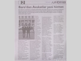 BASINDA BAROMUZ (Duruşma Bekleme ve Kaçırma Sorunu Tarih Oluyor)