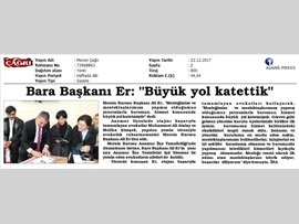 BASINDA BAROMUZ (Anamur'da Yemin Töreni Yapıldı)