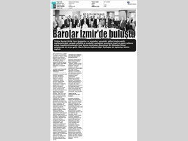 BASINDA BAROMUZ (Avukatlar Biz Olmadan Olmaz Çalıştayında Buluştu)