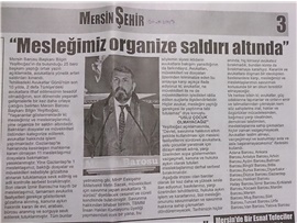 BASINDA BAROMUZ (Baro Başkanlarından, Avukatlkara Yapılan Saldırıya Ortak Tepki)
