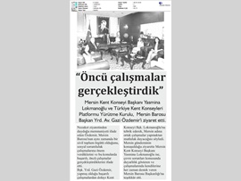BASINDA BAROMUZ (Baro Bşk. Yrd. Av. Gazi Özdemir: "Öncü Çalışmalar Gerçekleştirdik"