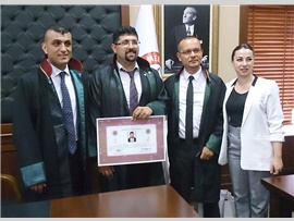 BARO BŞK. YRD. ÖZDEMİR: “AVUKAT ADİL OLMALI”