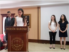 BARO BŞK. YRD. ÖZDEMİR: “AVUKAT ADİL OLMALI”