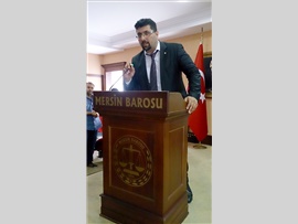 BARO BŞK. YRD. ÖZDEMİR: “AVUKAT ADİL OLMALI”