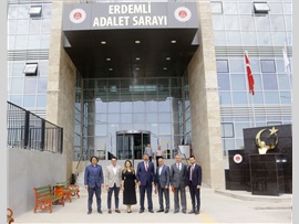 ERDEMLİ ADLİYESİ’NDE BARO HİZMET BİRİMLERİNİN AÇILIŞI YAPILDI