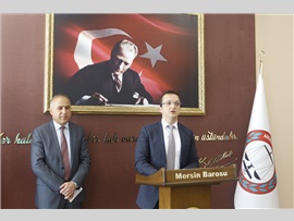 ERDEMLİ ADLİYESİ’NDE BARO HİZMET BİRİMLERİNİN AÇILIŞI YAPILDI