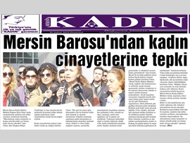 BASINDA BAROMUZ (Kadın Cinayetleri ile İlgili Basın Açıklaması)