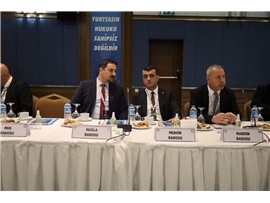 50. BARO BAŞKANLARI TOPLANTISINDA, DEPREMZEDE MESLEKTAŞLARIMIZA VE VATANDAŞLARA VERİLECEK DESTEKLER GÖRÜŞÜLDÜ