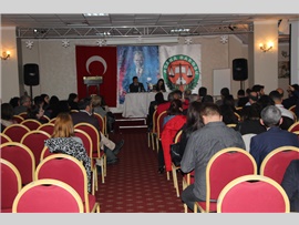 ‘AVUKATLIK MESLEĞİNİN SORUNLARI VE ÇÖZÜMLERİ’ ÇALIŞTAYI YAPILDI
