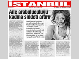BASINDA BAROMUZ ("Aile Arabuluculuğu Kadına Şiddeti Artırır")