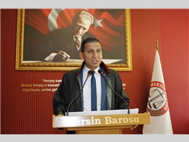 MERSİN BAROSU’NDA RUHSAT HEYECANI