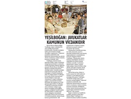 BASINDA BAROMUZ (Baro Başkanımızın Gazeteciler Bayramı Mesajı)