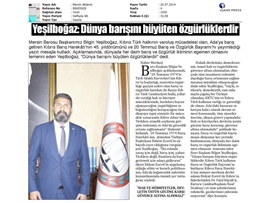 BASINDA BAROMUZ (KKTC Özgürlük Bayramı Mesajı)