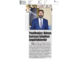 BASINDA BAROMUZ (KKTC Özgürlük Bayramı Mesajı)