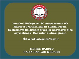 İstanbul Sözleşmesi Yaşatır