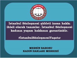 İstanbul Sözleşmesi Yaşatır