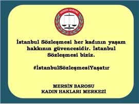 İstanbul Sözleşmesi Yaşatır