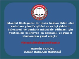 İstanbul Sözleşmesi Yaşatır