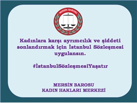 İstanbul Sözleşmesi Yaşatır