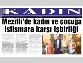 BASINDA BAROMUZ (Mersin Barosu ve Mezitli Belediyesi, Kadınlar ve Çocuklar İçin El Ele Verdi)
