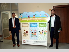 SİLİFKE BARO TEMSİLCİLİĞİ'NE ÇOCUK KUMBARASI KONULDU