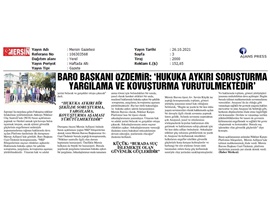 Özdemir: " NKP üyelerinin suçsuz oldukları aşikardır"