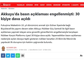Baromuzdan yaşam savunucularına destek