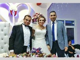 Başkanımız, Av.Özlem YOLCU ile Mecit ŞAHİN'nin düğün merasimine katıldı.