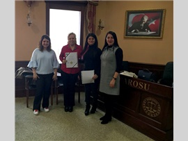 ARABULUCULUK EĞİTİMİNİN 1.GRUP KATILIMCILARI SERTİFİKALARINI ALDI