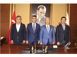 CHP MERSİN MİLLETVEKİLİ ALPAY ANTMEN VE CHP AKDENİZ İLÇE YÖNETİMİNDEN, BAROMUZA ZİYARET