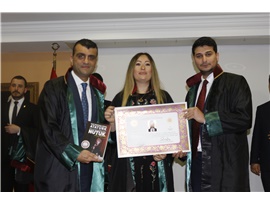 STAJ BİTTİ, AVUKAT OLDULAR