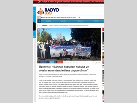 BASINDA BAROMUZ (Mersin Barosu Tarsus Hayvan Barınağı'nı Gezdi)