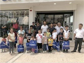 “DÜNYAYI SEVGİ KURTARACAK” PROJESİ ÇOCUKLARIN YÜZÜNÜ GÜLDÜRDÜ
