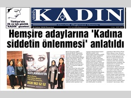 BASINDA BAROMUZ (Geleceğin Hemşirelerine 'Kadına Şiddetin Önlenmesi' Konulu Bilgilendirme Çalışması