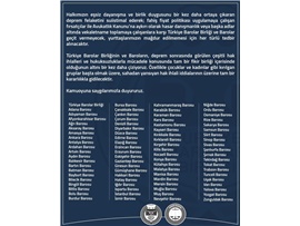 50. BARO BAŞKANLARI TOPLANTISI SONUÇ. BİLDİRGESİ