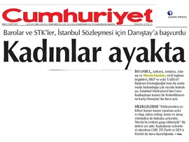 İstanbul Sözleşmesi'nin feshinin iptali için dava açıldı