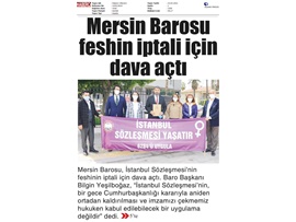 İstanbul Sözleşmesi'nin feshinin iptali için dava açıldı