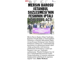İstanbul Sözleşmesi'nin feshinin iptali için dava açıldı