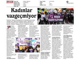 İstanbul Sözlşmesi'nin feshine karşı yürüyüş