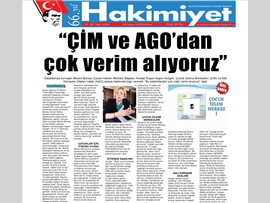 BASINDA BAROMUZ (Av. Ruşen Ayşen Ayılgan: "ÇİM ve AGO'dan Çok Verim Alıyoruz")