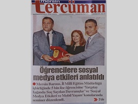 BASINDA BAROMUZ (Mersin Barosu'ndan 5000 Çocuğa Eğitim)