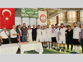 MERSİN BAROSU GELENEKSEL AV.SELMAN KAKUN TURNUVASI FİNAL MAÇI OYNANDI.