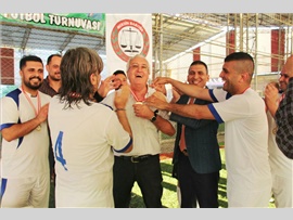 MERSİN BAROSU GELENEKSEL AV.SELMAN KAKUN TURNUVASI FİNAL MAÇI OYNANDI.