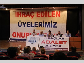 YEŞİLBOĞAZ:  “KAMUDA YAPILAN İHRAÇLAR HUKUKİ DEĞİL, SİYASİDİR”