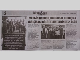 BASINDA BAROMUZ (Kurgusal Duruşma Yarışması Kupa Töreni Yapıldı)