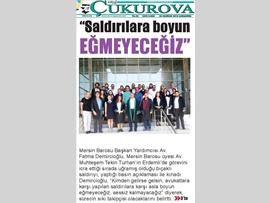 BASINDA BAROMUZ (Av. Muhteşem Tekin Turhan'a Bıçaklı Saldırı Kınama)