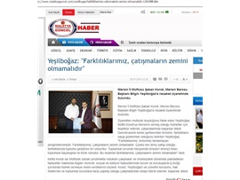 BASINDA BAROMUZ (Mersin İl Füftüsü Şaban Kondi'den Baro Başkanımıza Ziyaret)