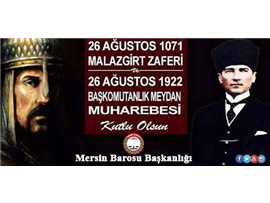 ŞANLI ZAFERLERİMİZ KUTLU OLSUN