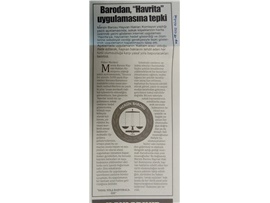 "Havrita" uygulamasına Baromuzdan tepki